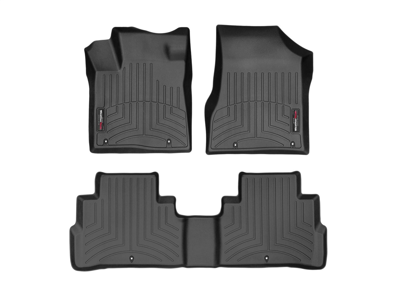 Weathertech - 4413881-4415242 - Front and Rear - Floor Mat Set