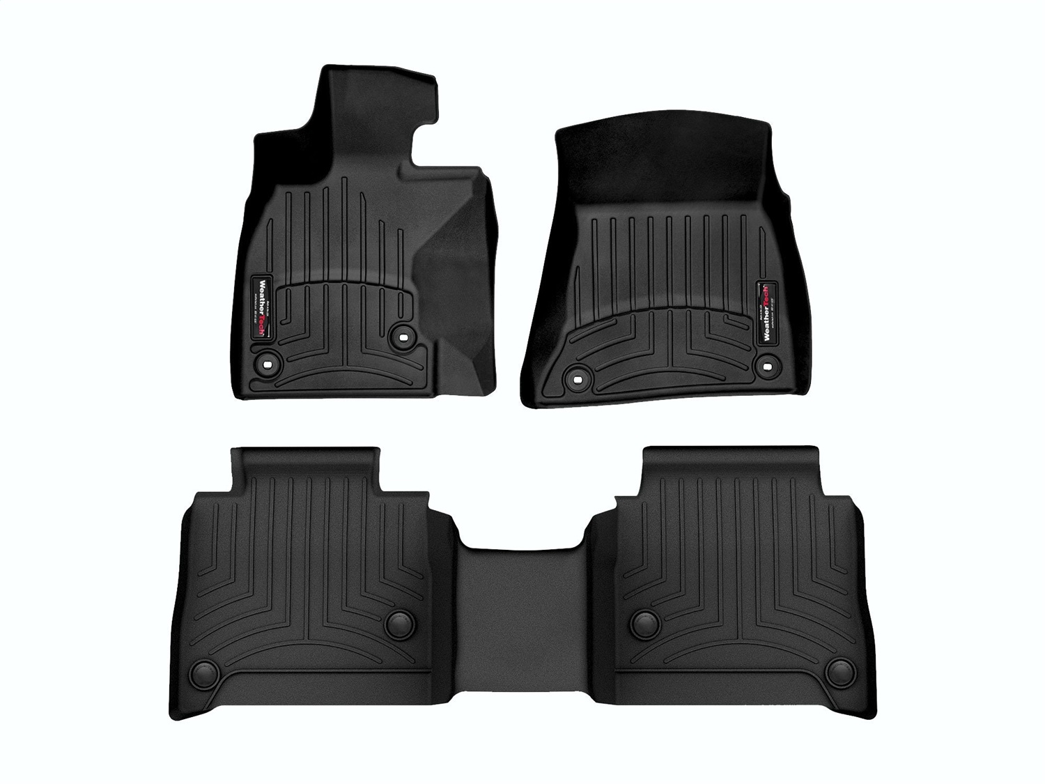 Weathertech - 4413951-4414552 - Front and Rear - Floor Mat Set