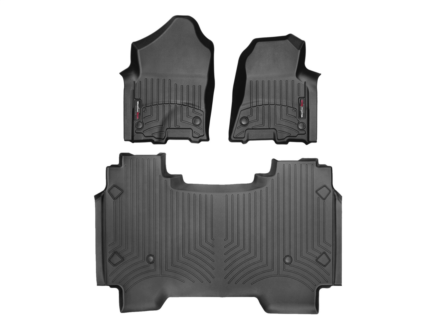 Weathertech - 441428-1-2 - Front and Rear - Floor Mat Set