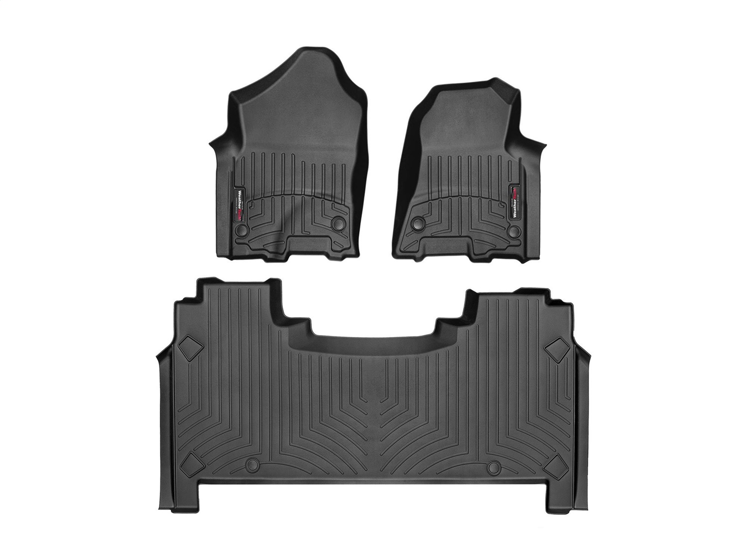 Weathertech - 441428-1-3 - Front and Rear - Floor Mat Set
