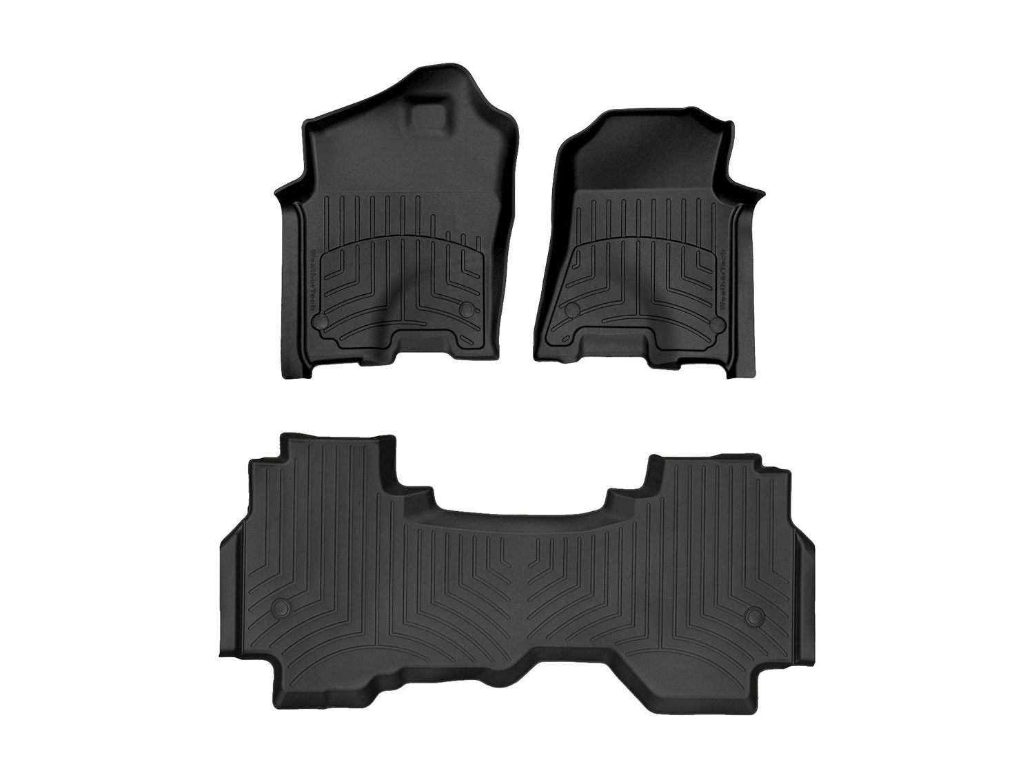 Weathertech - 441428-1-4IM - Front and Rear - Floor Mat Set
