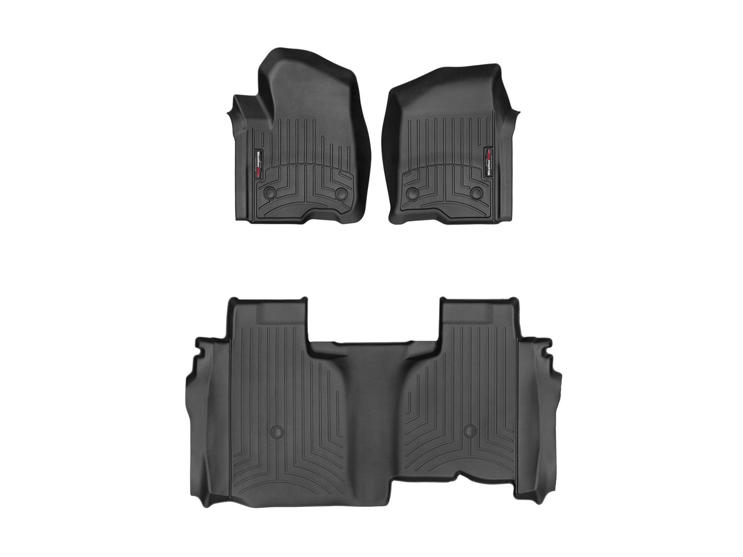 Weathertech - 441436-1-7 - Front and Rear - Floor Mat Set