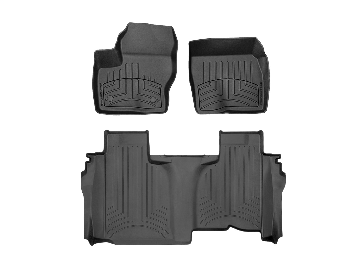 Weathertech - 441436-1-6IM - Front and Rear - Floor Mat Set