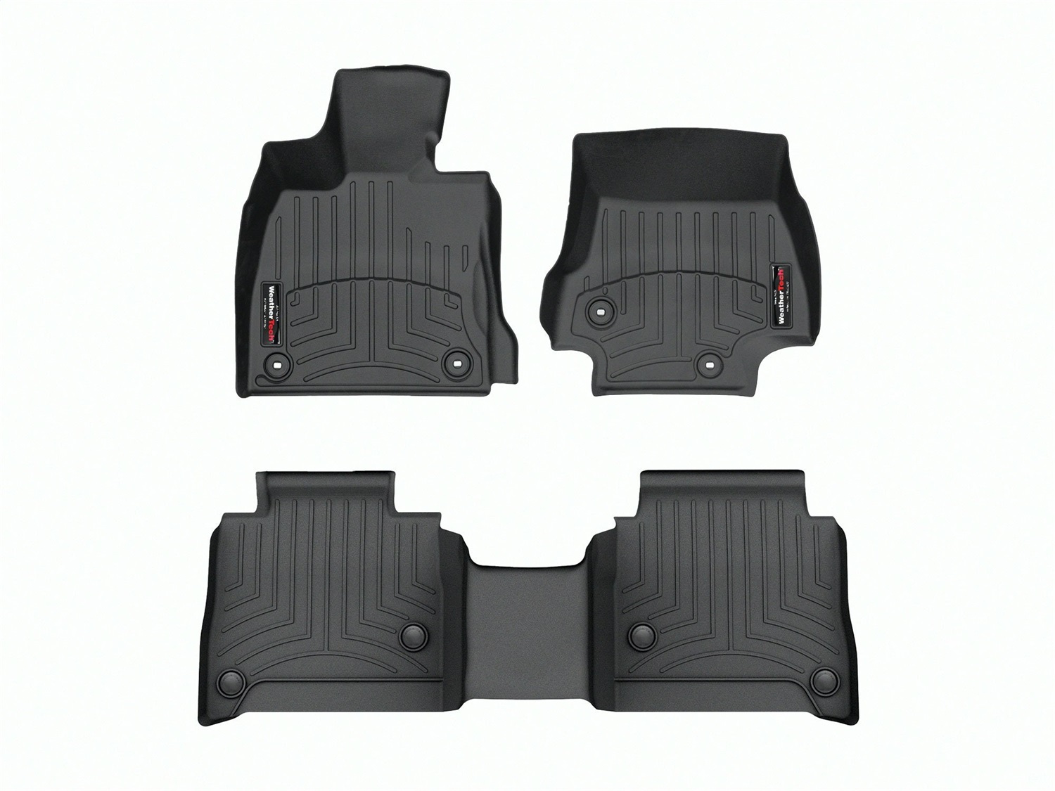 Weathertech - 441455-1-2 - Front and Rear - Floor Mat Set