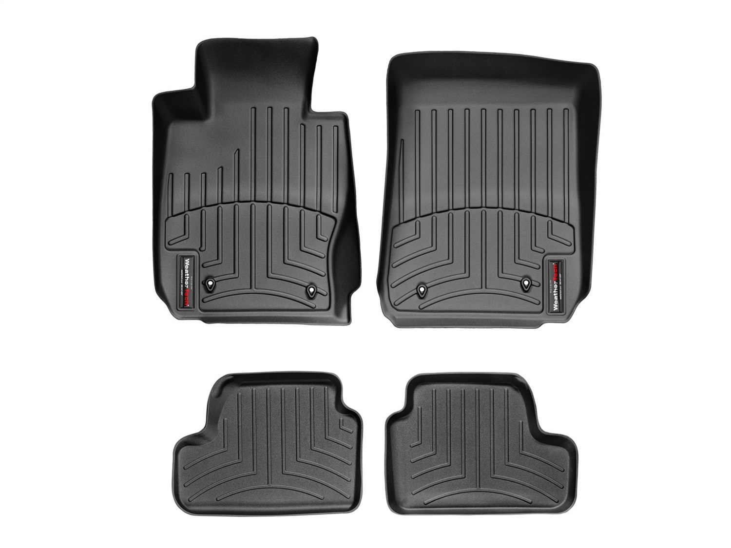 Weathertech - 44146-1-4 - Front and Rear - Floor Mat Set