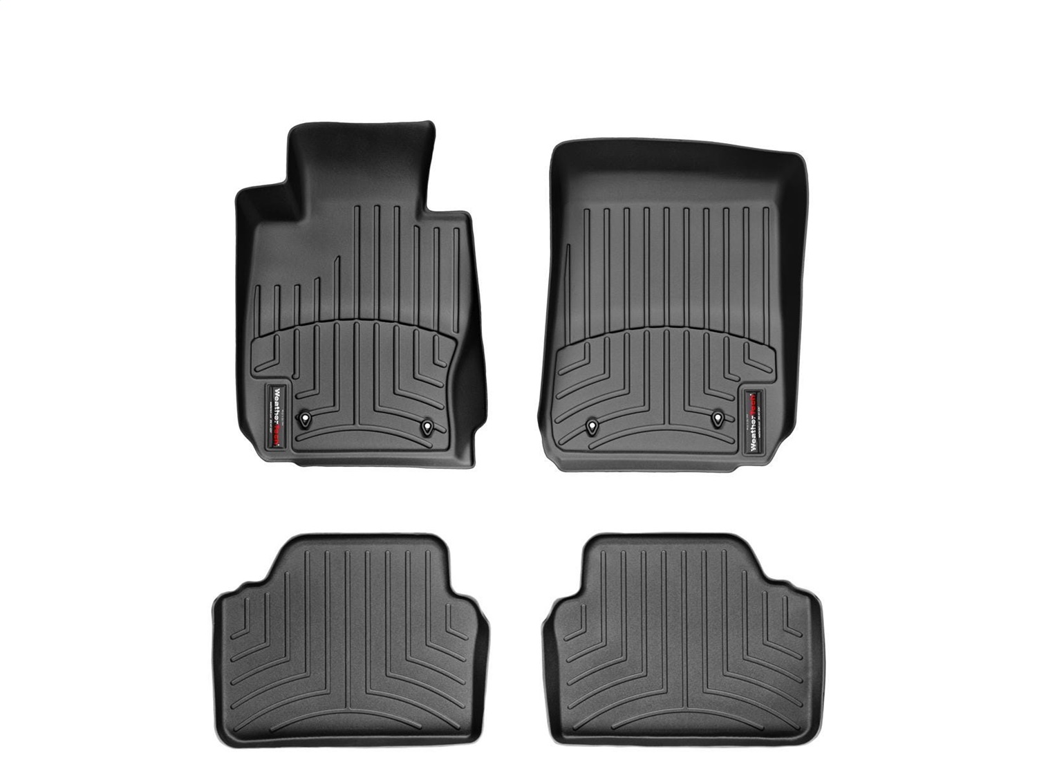 Weathertech - 44146-1-2 - Front and Rear - Floor Mat Set