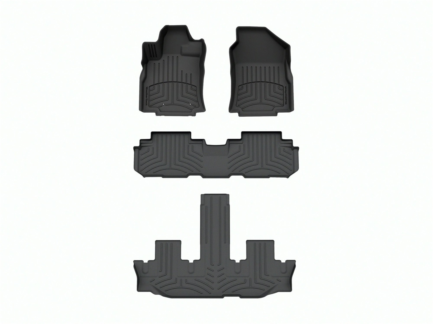 Weathertech - 441475-1-2-3IM - Front Rear and Third Row - Floor Mat Set