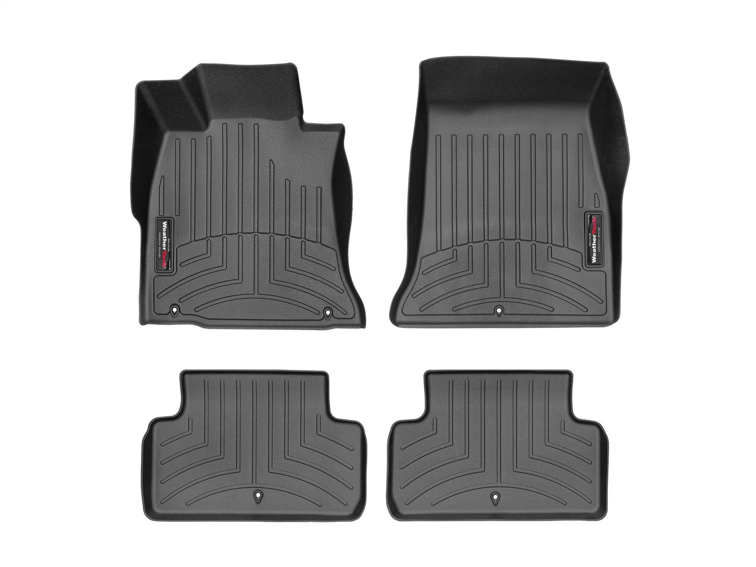 Weathertech - 4414831-4414792 - Front and Rear - Floor Mat Set