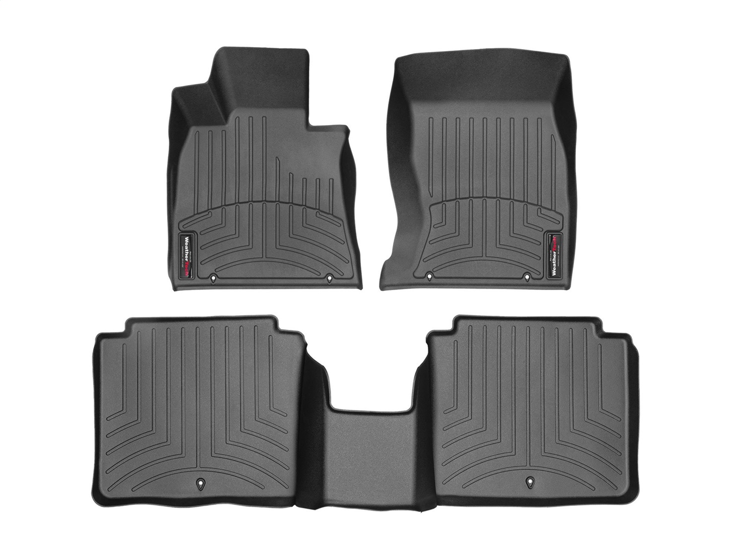 Weathertech - 441484-1-2 - Front and Rear - Floor Mat Set
