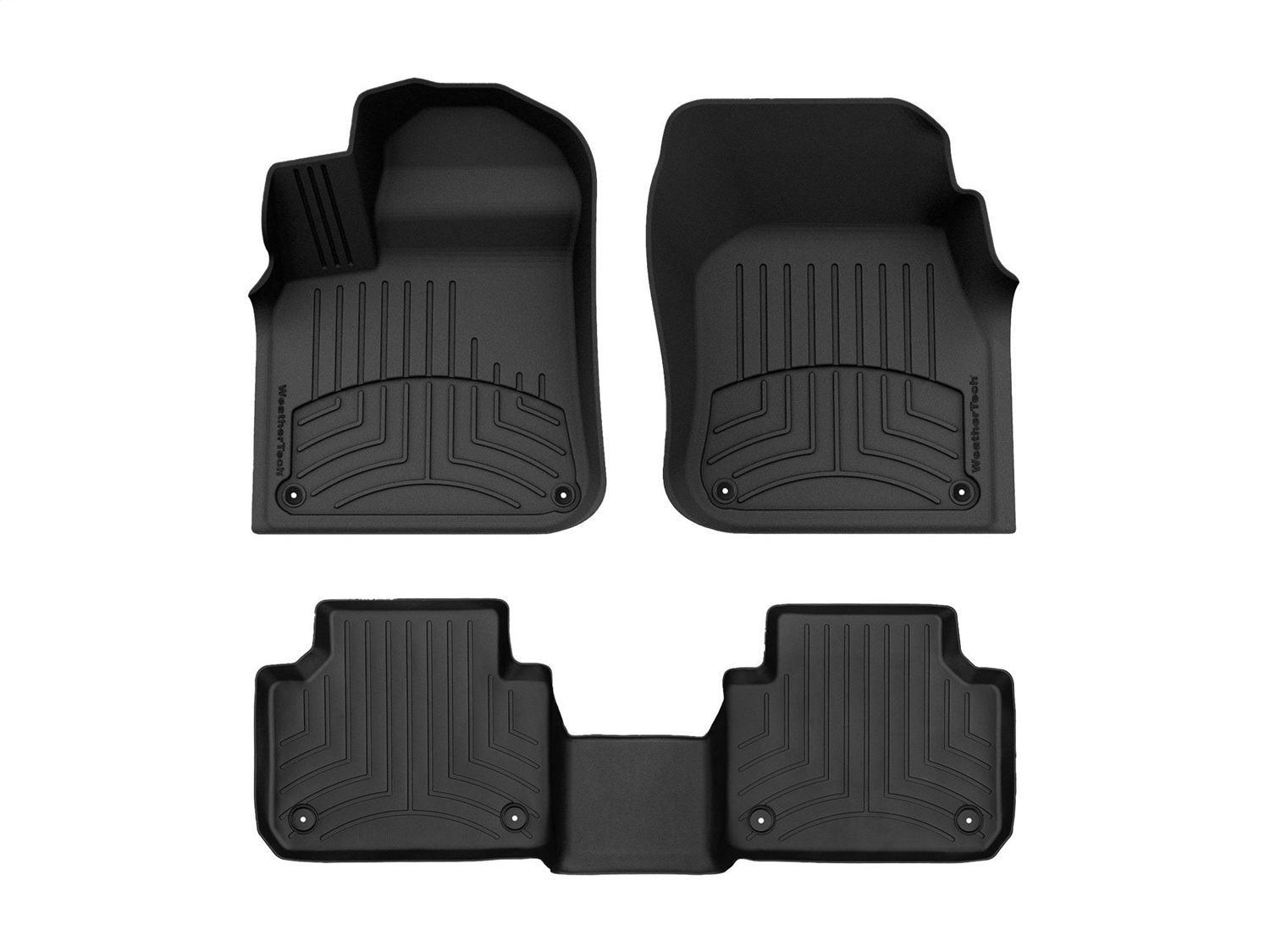 Weathertech - 441488-1-2IM - Front and Rear - Floor Mat Set