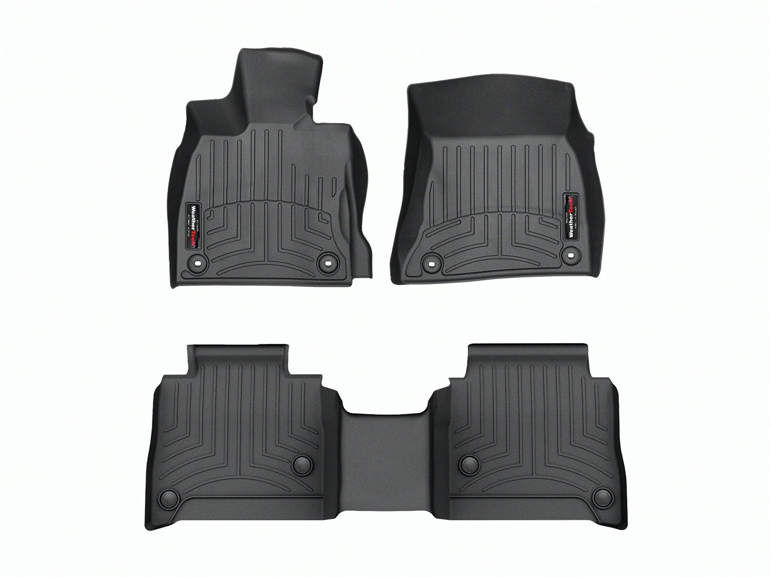 Weathertech - 4415041-4414552 - Front and Rear - Floor Mat Set