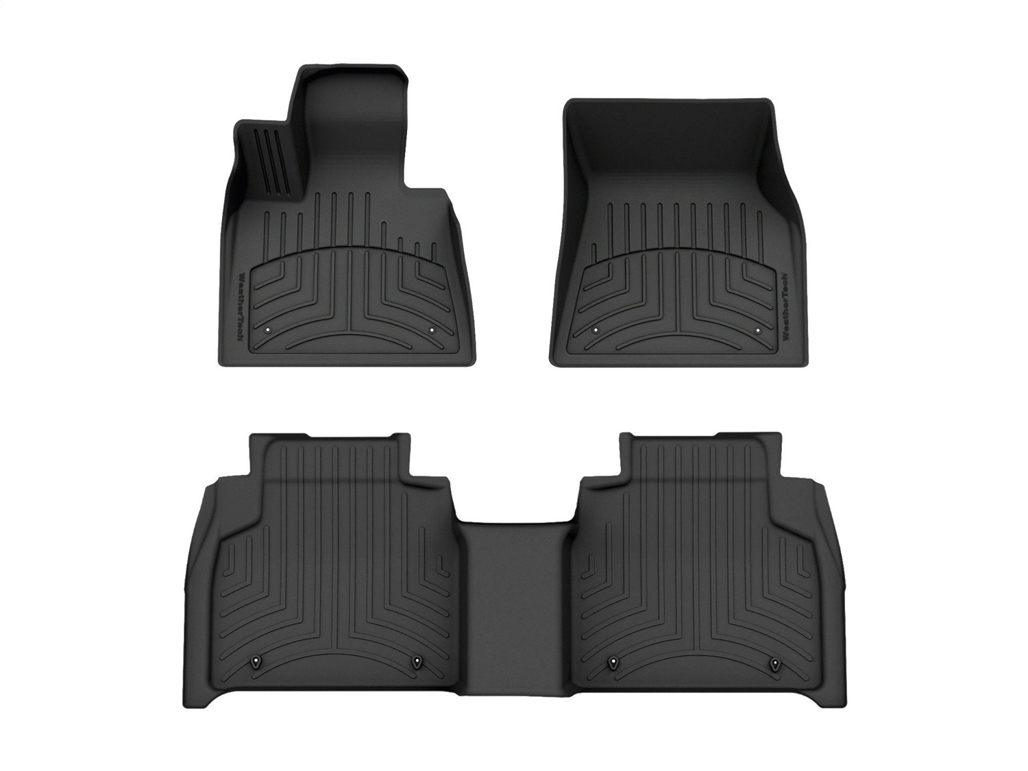 Weathertech - 4415071-4418052 - Front and Rear - Floor Mat Set