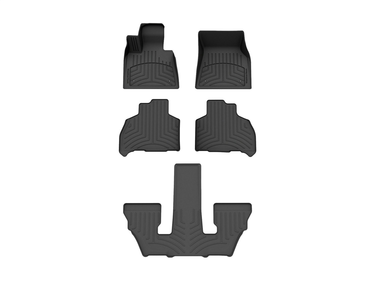 Weathertech - 441507-1-5-6IM - Front Rear and Third Row - Floor Mat Set