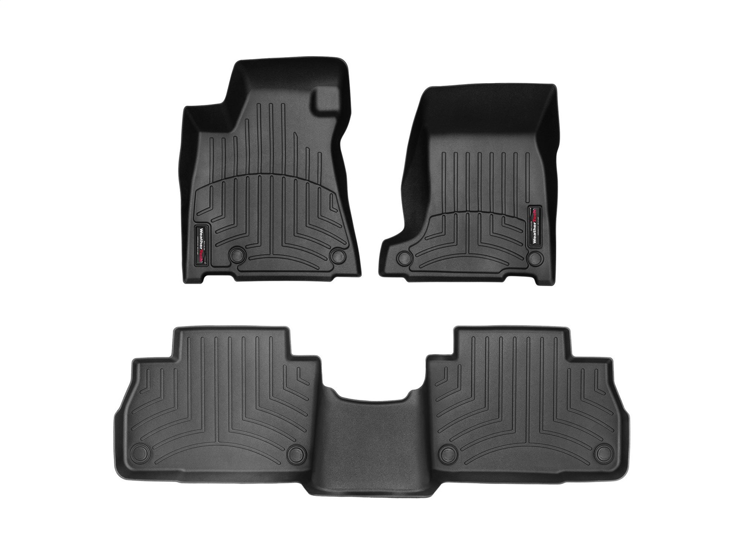 Weathertech - 4415191-4411842 - Front and Rear - Floor Mat Set