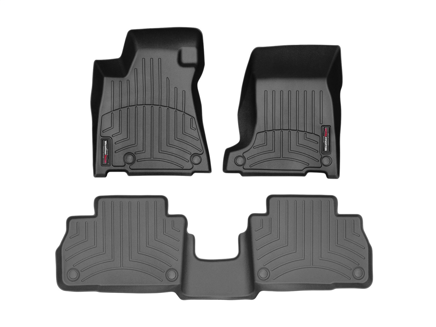 Weathertech - 4415191-4411843 - Front and Rear - Floor Mat Set