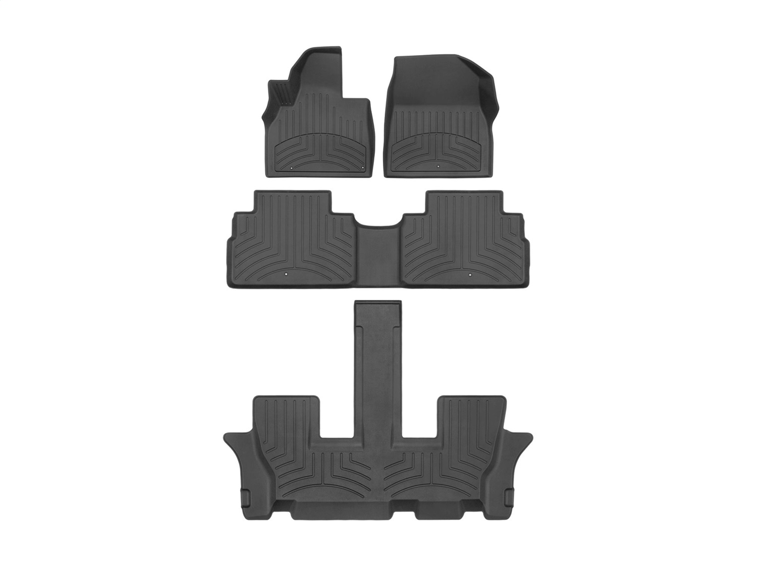 Weathertech - 441532-1-2-3IM - Front Rear and Third Row - Floor Mat Set