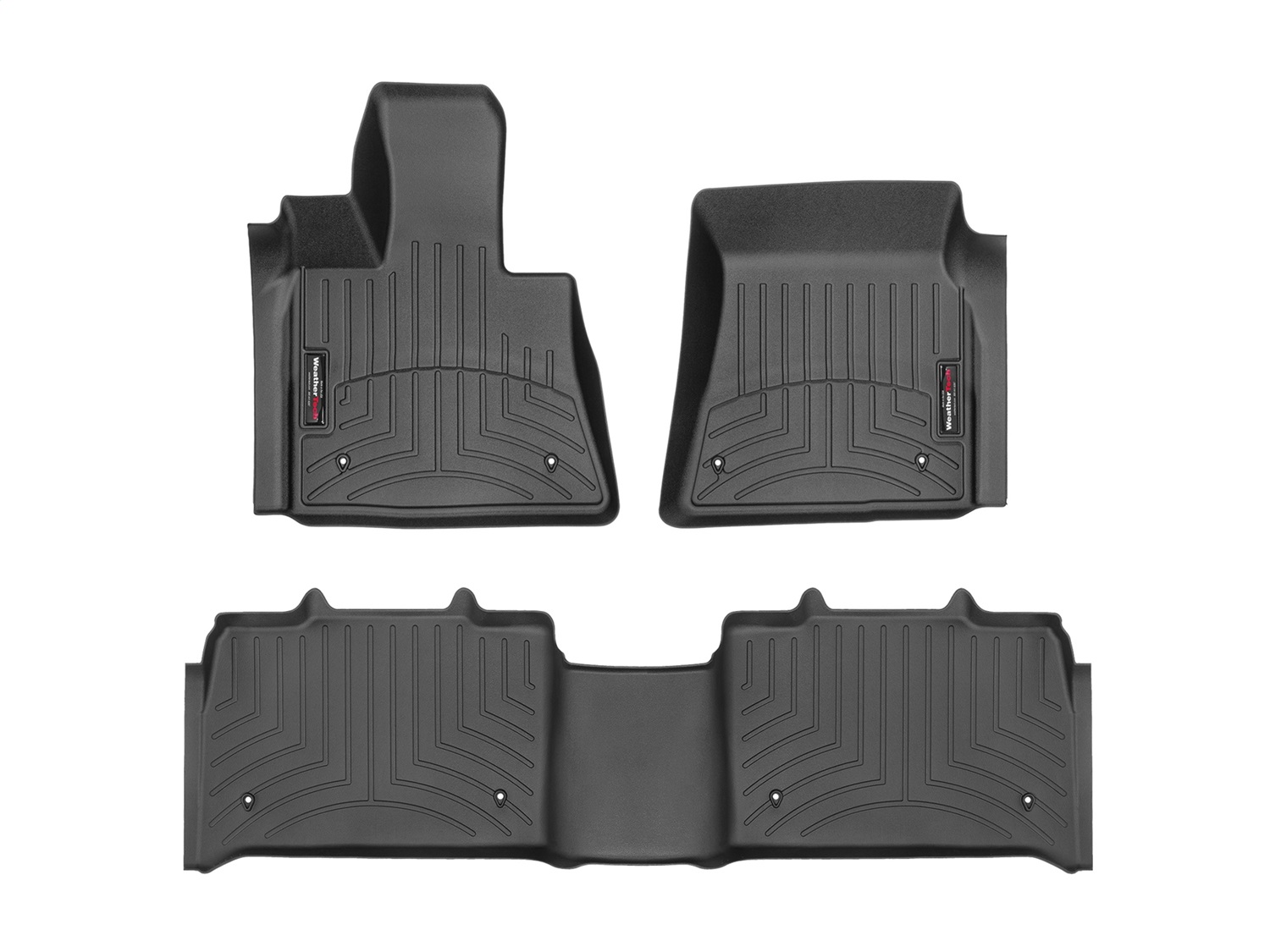 Weathertech - 441537-1-2 - Front and Rear - Floor Mat Set