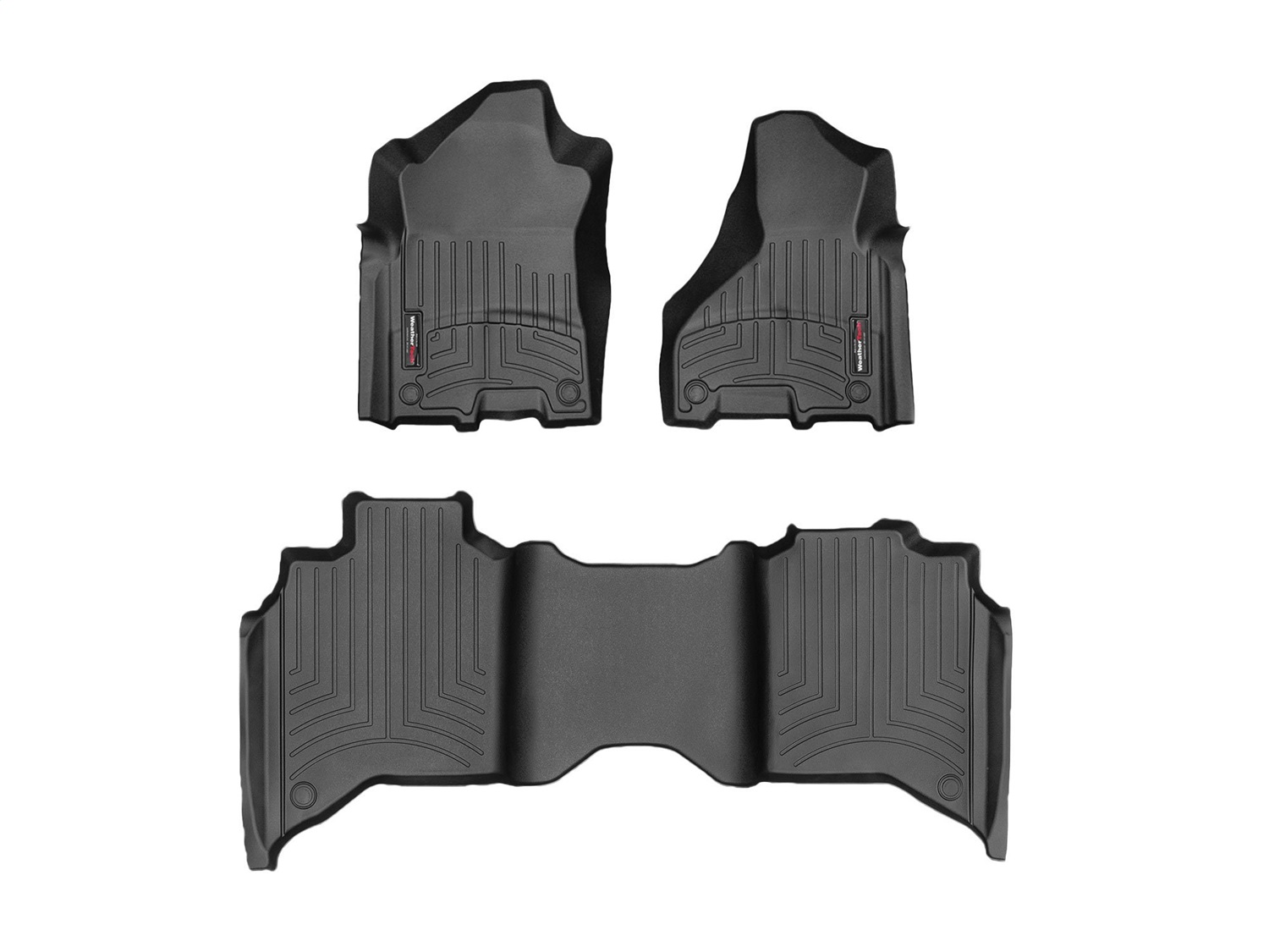 Weathertech - 441545-1-2 - Front and Rear - Floor Mat Set