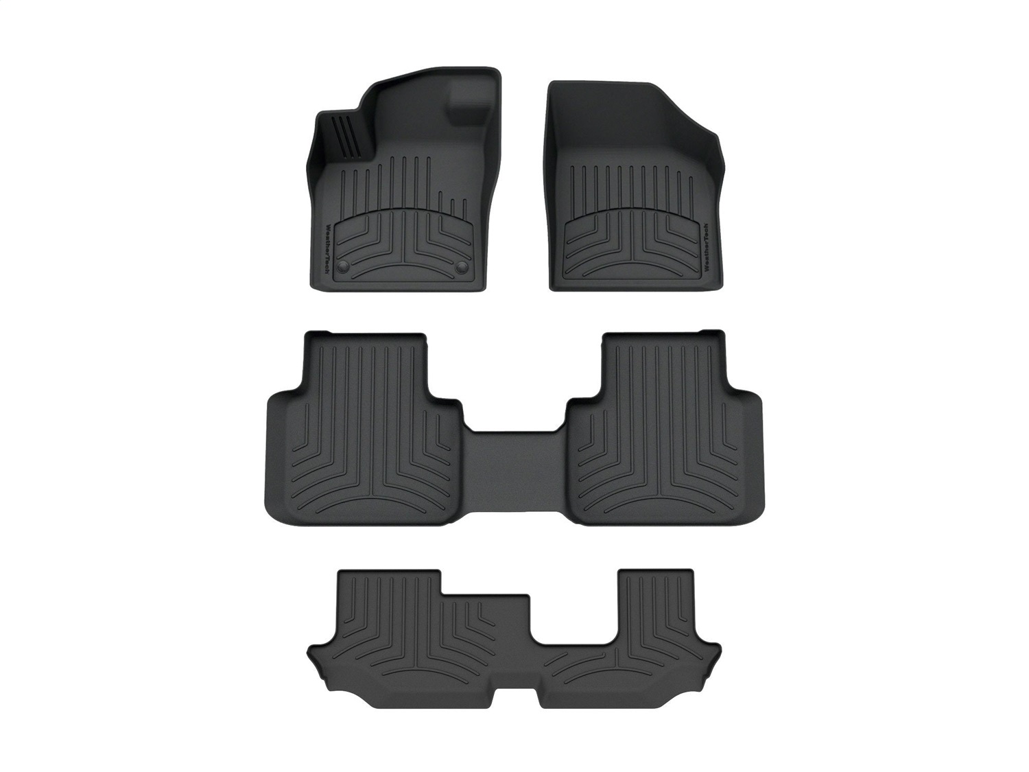 Weathertech - 4415501-441084-4-3IM - Front Rear and Third Row - Floor Mat Set