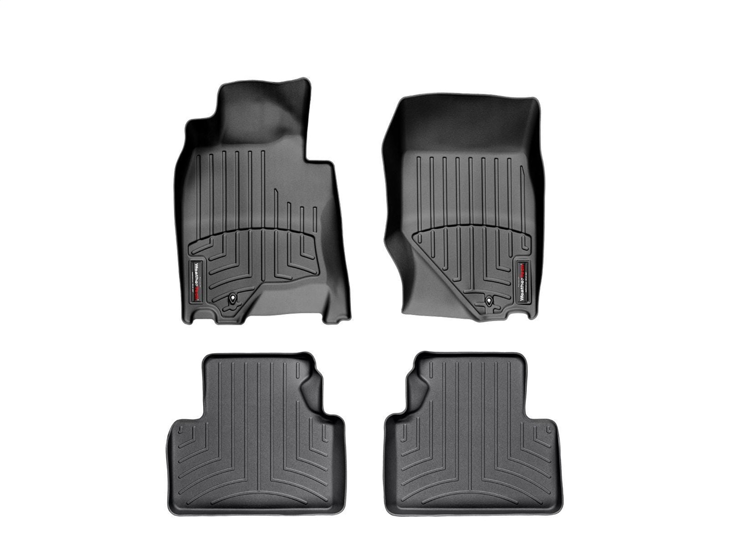Weathertech - 44156-1-2 - Front and Rear - Floor Mat Set