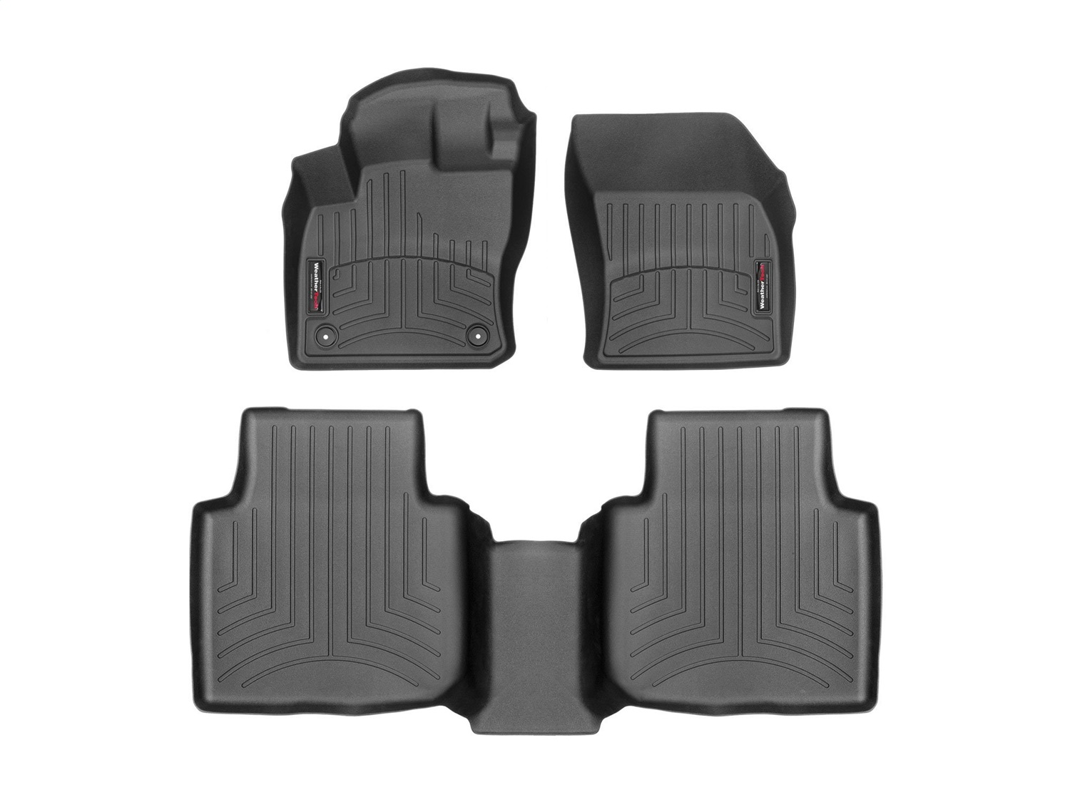 Weathertech - 4415631-449893 - Front and Rear - Floor Mat Set