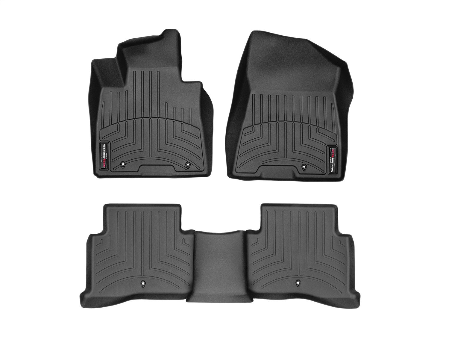 Weathertech - 4415721-448162 - Front and Rear - Floor Mat Set