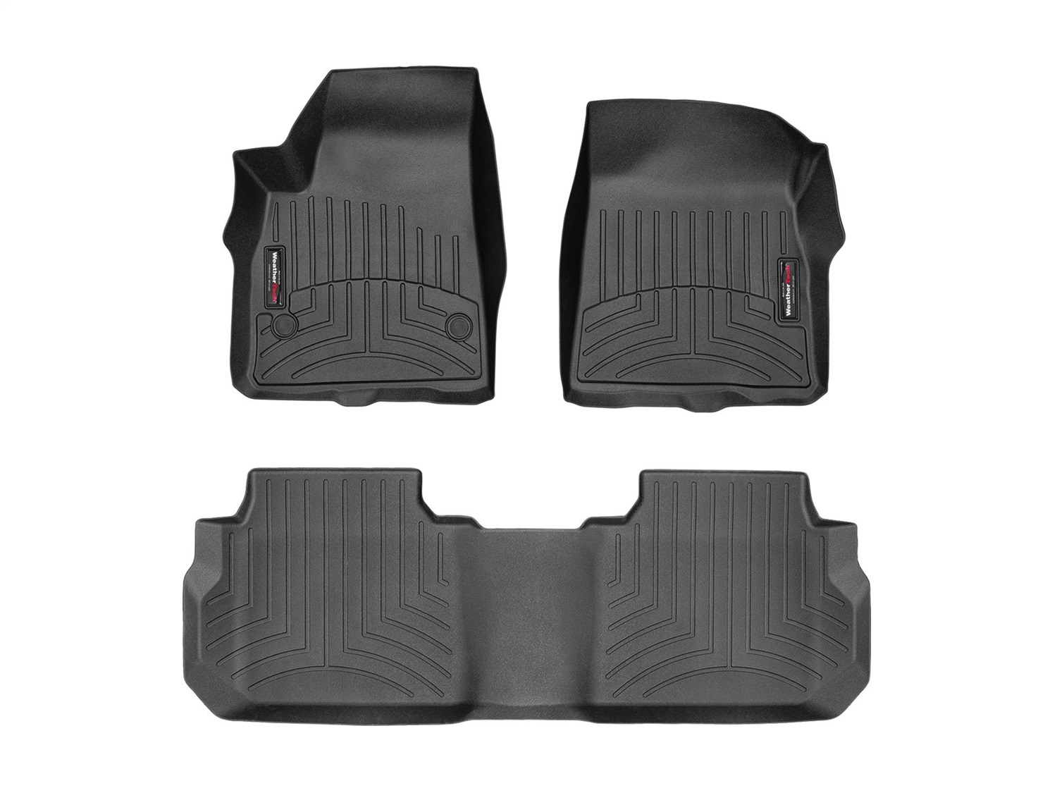 Weathertech - 4415741-4410802 - Front and Rear - Floor Mat Set