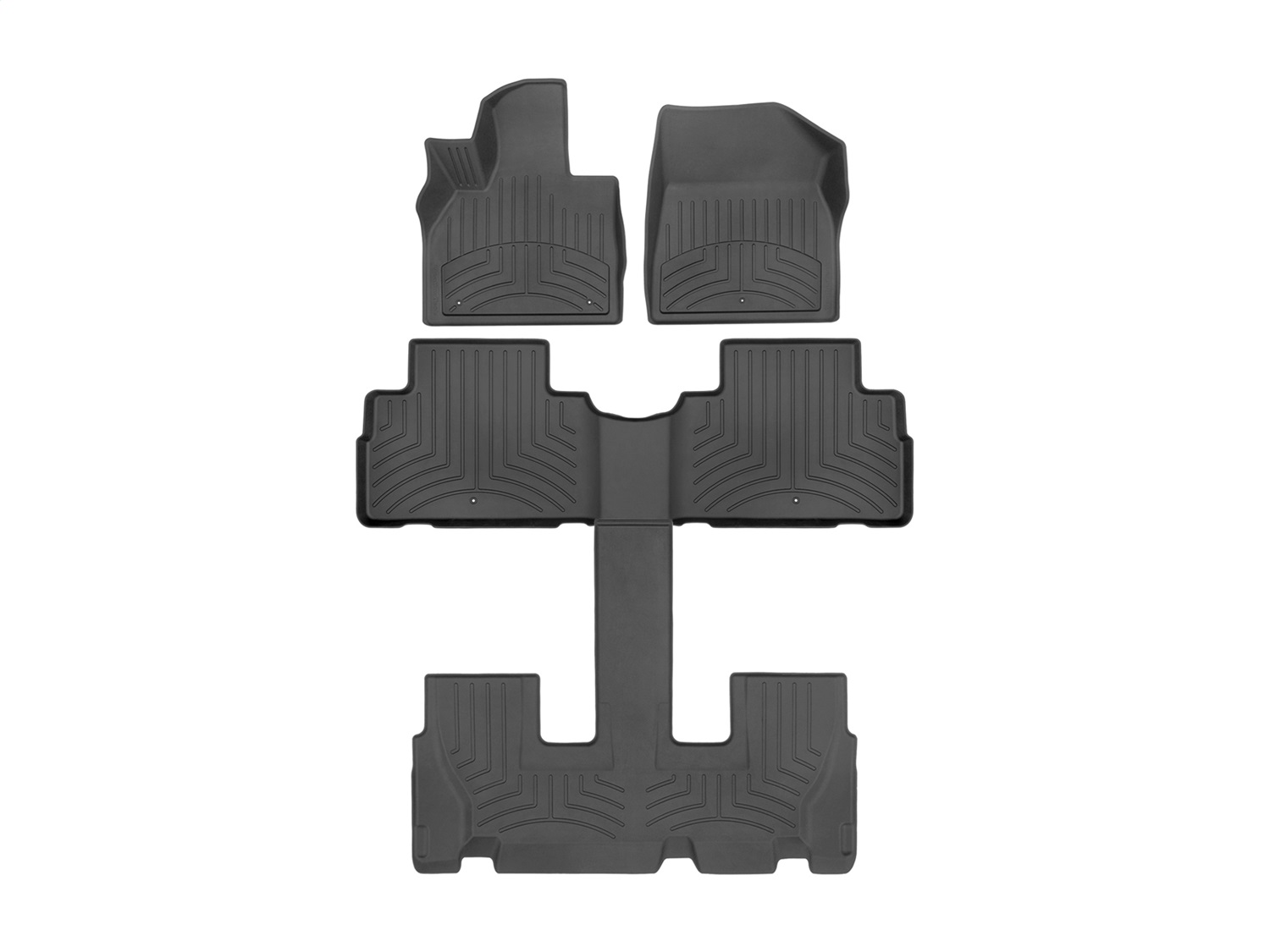 Weathertech - 441578-1-2-3IM - Front Rear and Third Row - Floor Mat Set