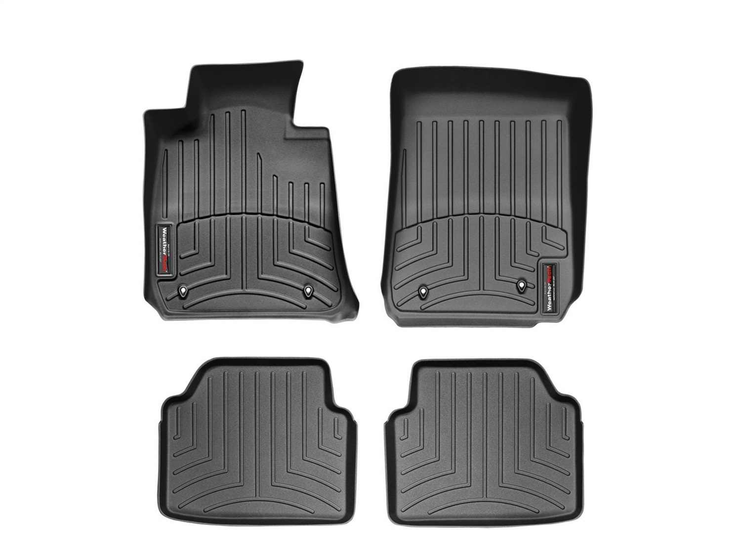 Weathertech - 441581-441463 - Front and Rear - Floor Mat Set