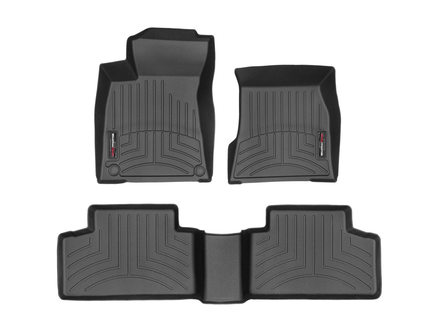 Weathertech - 441593-1-2 - Front and Rear - Floor Mat Set
