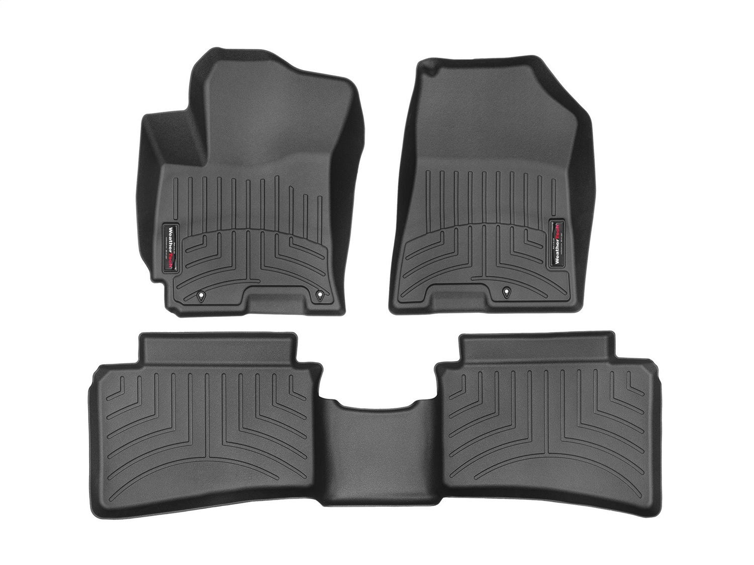 Weathertech - 441599-1-2 - Front and Rear - Floor Mat Set