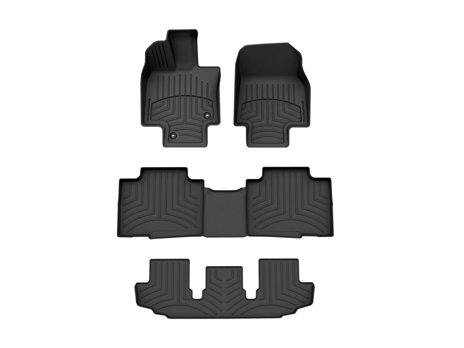 Weathertech - 441609-1-2-3IM - Front Rear and Third Row - Floor Mat Set