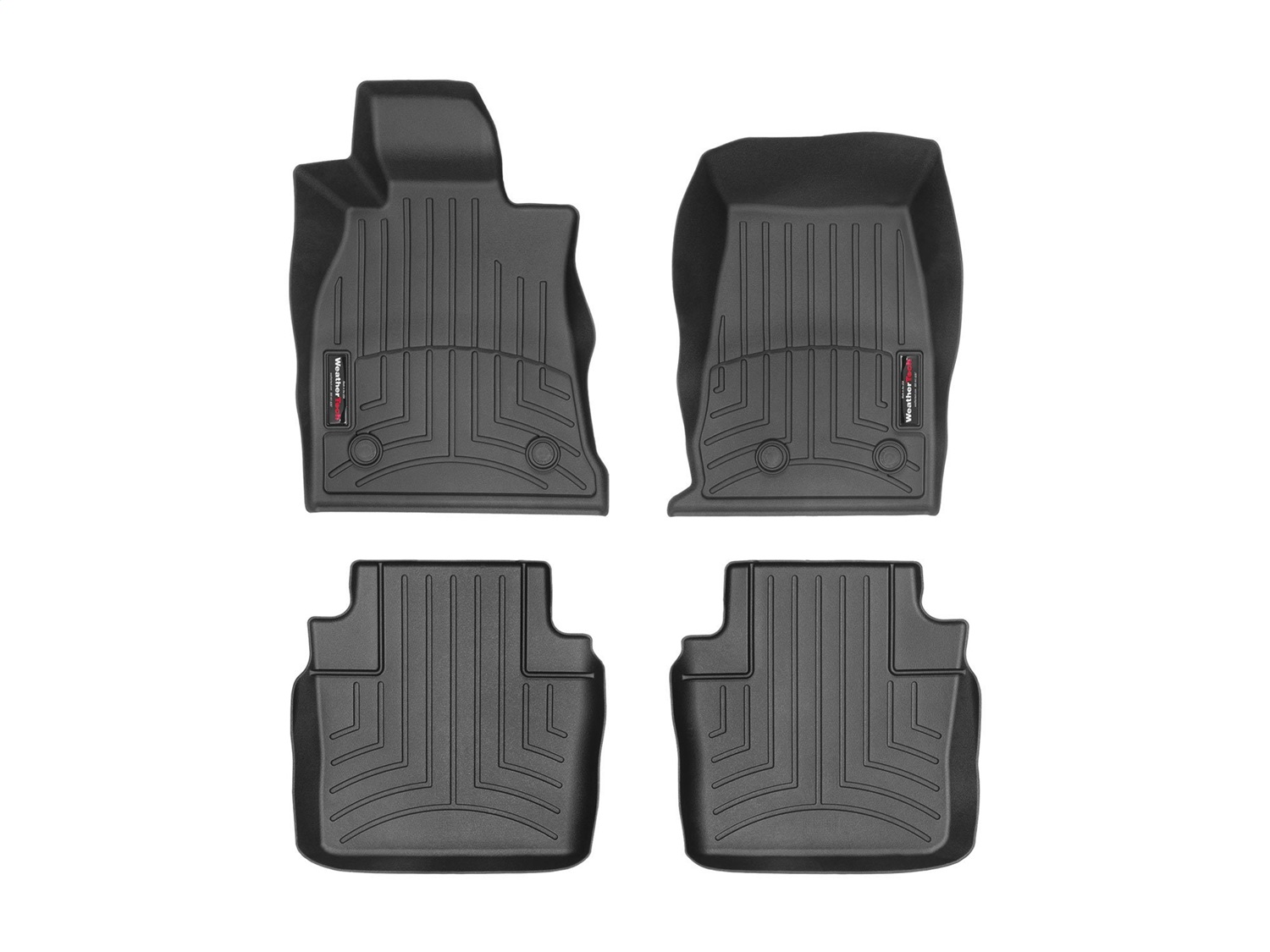 Weathertech - 441610-1-2 - Front and Rear - Floor Mat Set