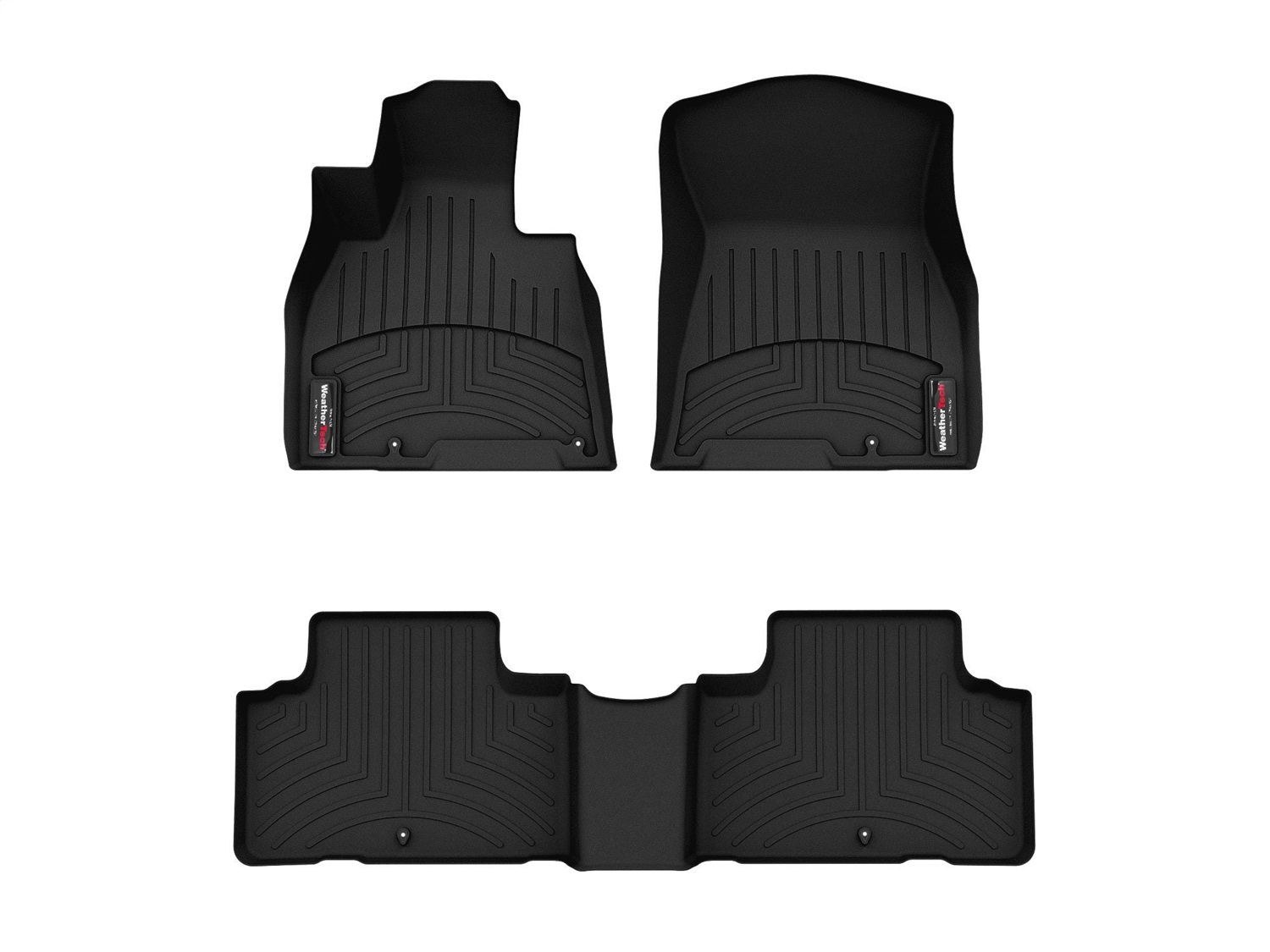 Weathertech - 441621-1-2 - Front and Rear - Floor Mat Set