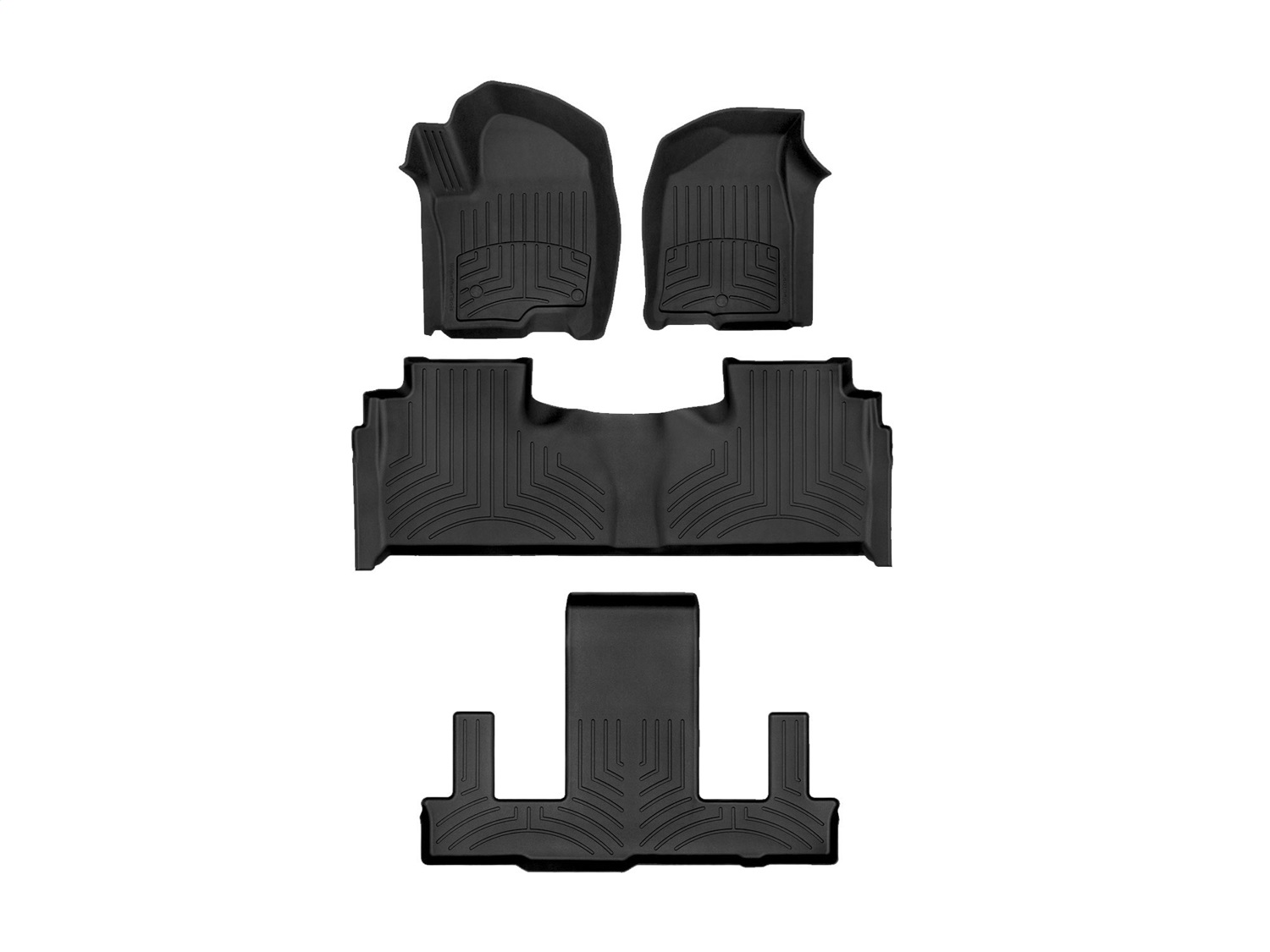 Weathertech - 441632-1-2-3IM - Front Rear and Third Row - Floor Mat Set