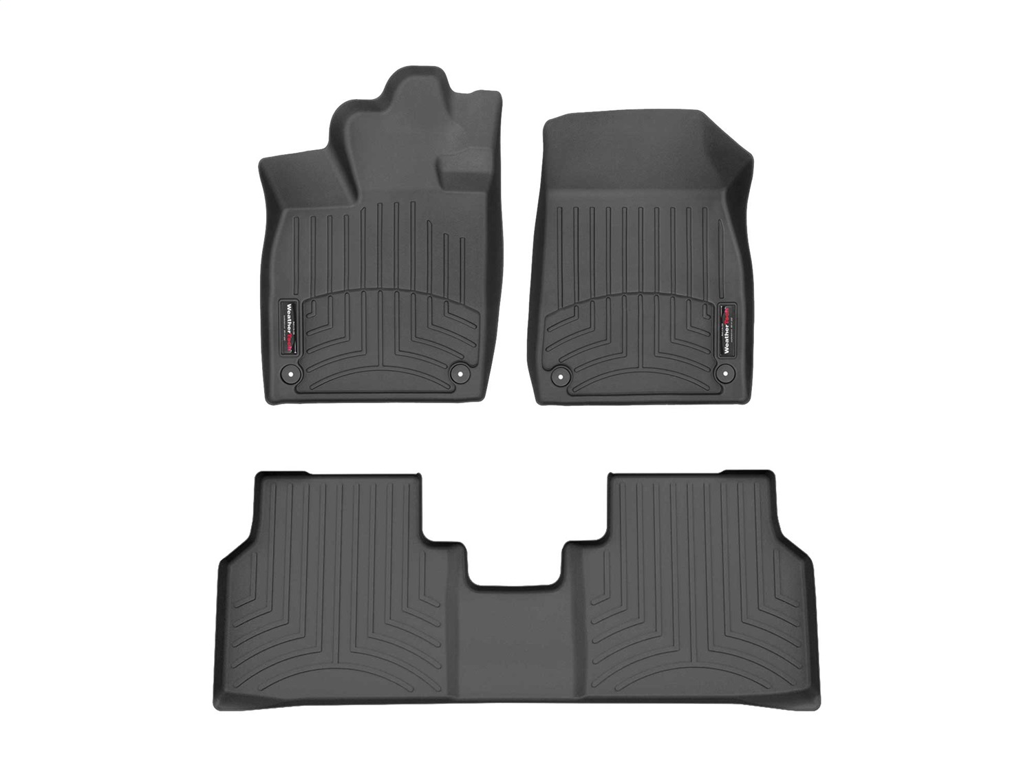 Weathertech - 441637-1-3 - Front and Rear - Floor Mat Set
