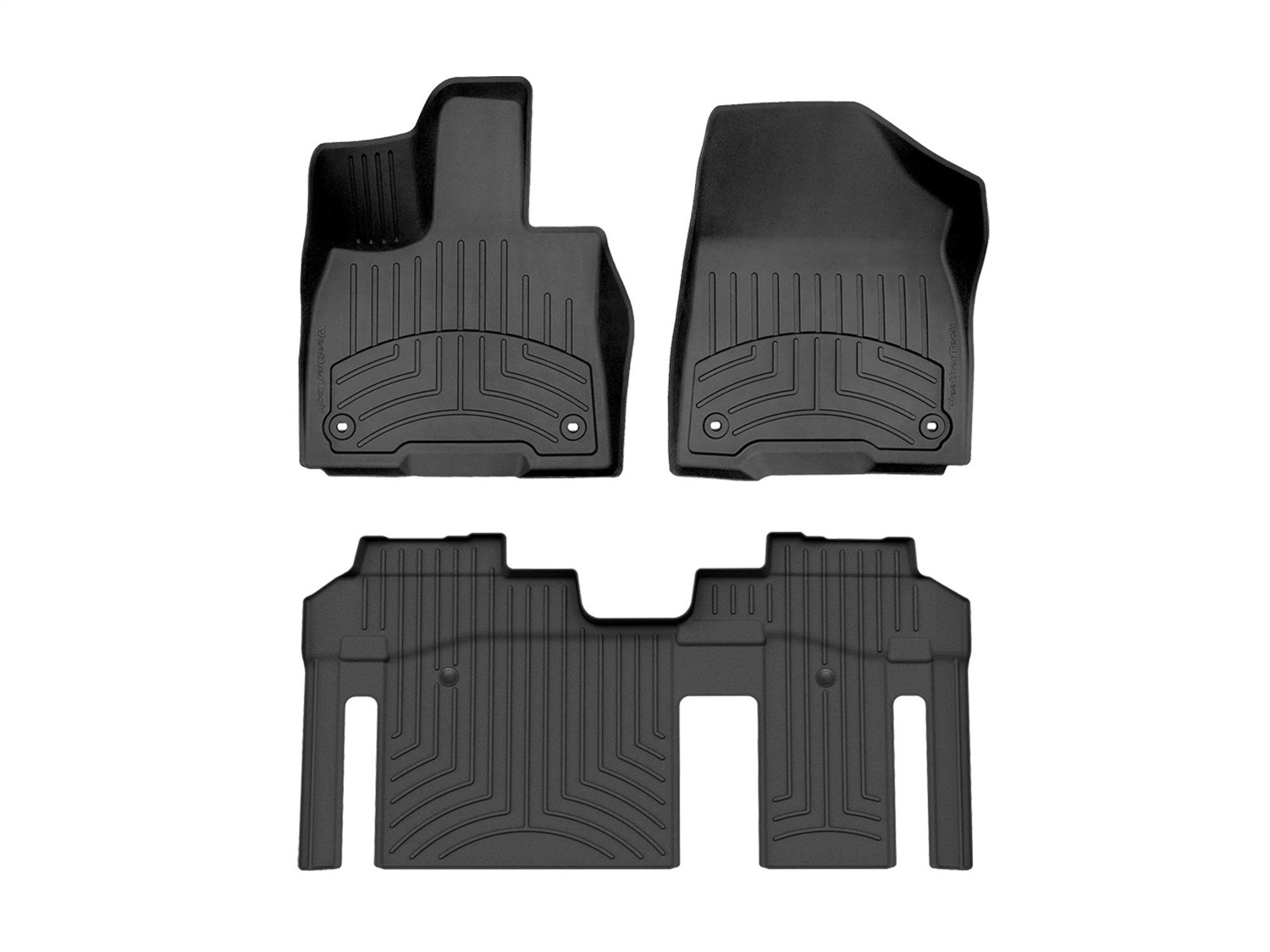 Weathertech - 441641-1-3IM - Front and Rear - Floor Mat Set