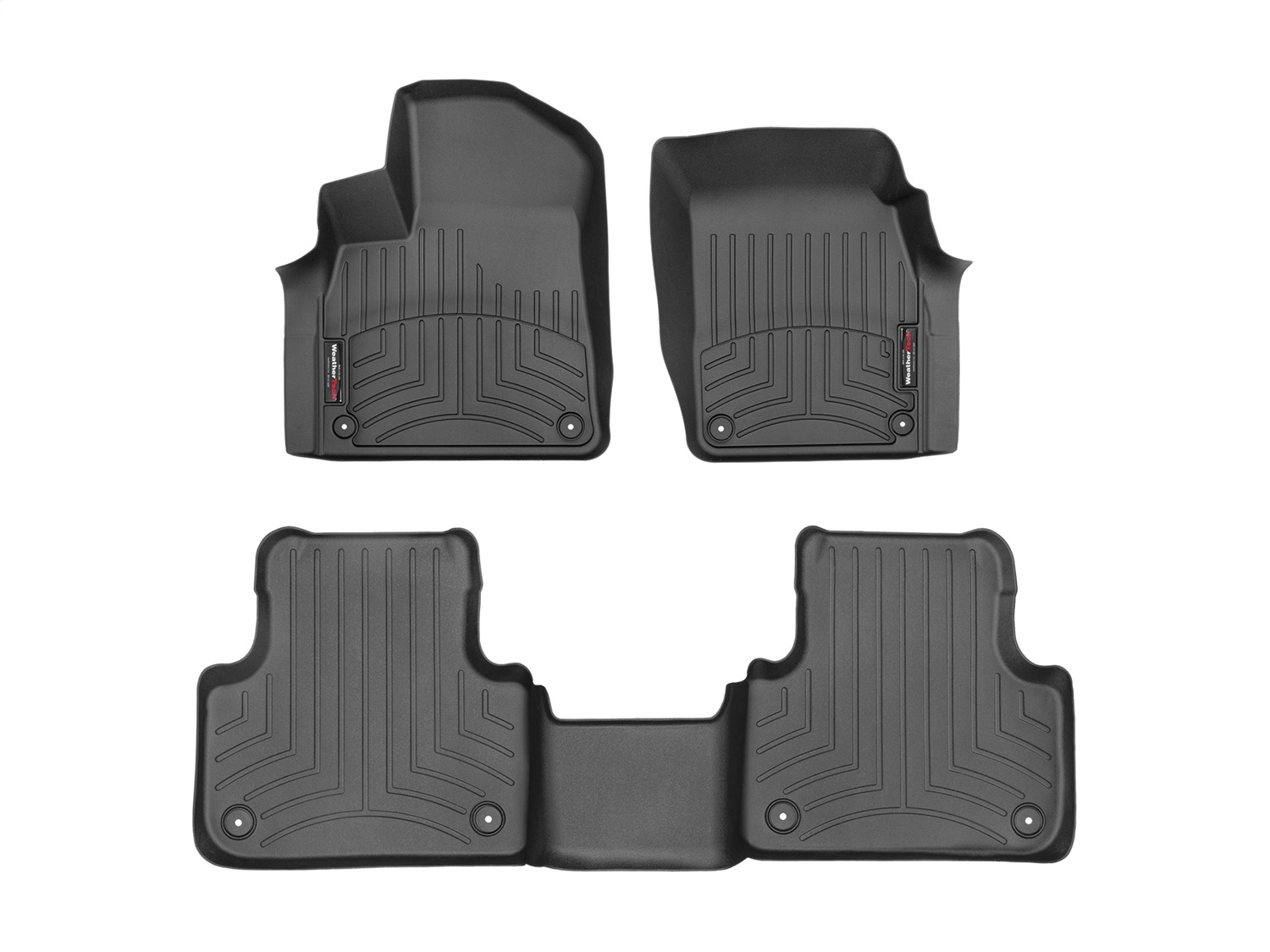 Weathertech - 4416451-4413542 - Front and Rear - Floor Mat Set