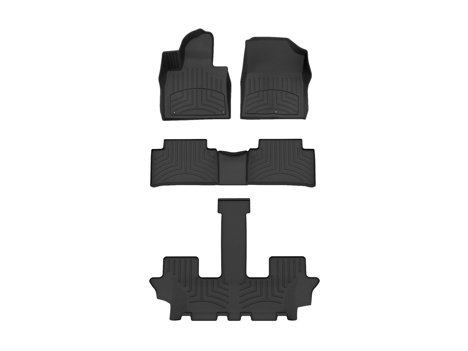 Weathertech - 441650-1-2-3IM - Front Rear and Third Row - Floor Mat Set