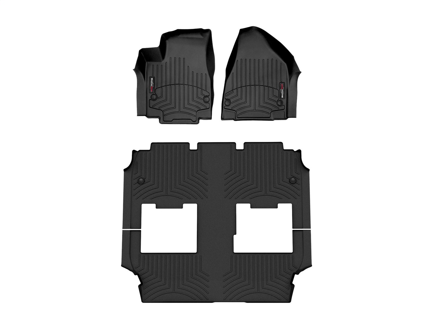 Weathertech - 4416621-449453 - Front and Rear - Floor Mat Set