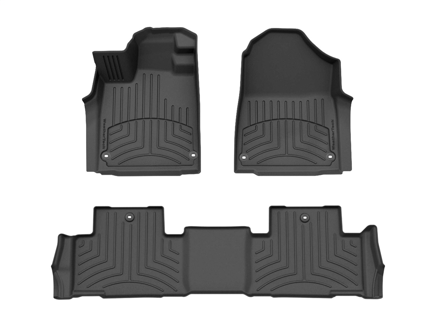 Weathertech - 441669-1-2IM - Front and Rear - Floor Mat Set