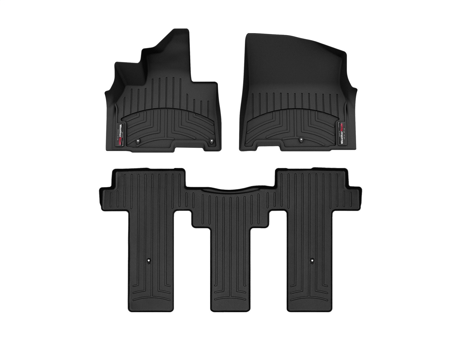 Weathertech - 441672-1-2 - Front and Rear - Floor Mat Set