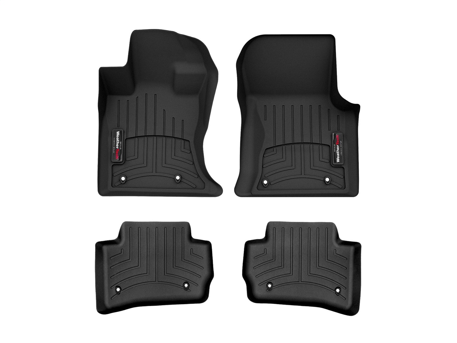 Weathertech - 4416741-449632 - Front and Rear - Floor Mat Set