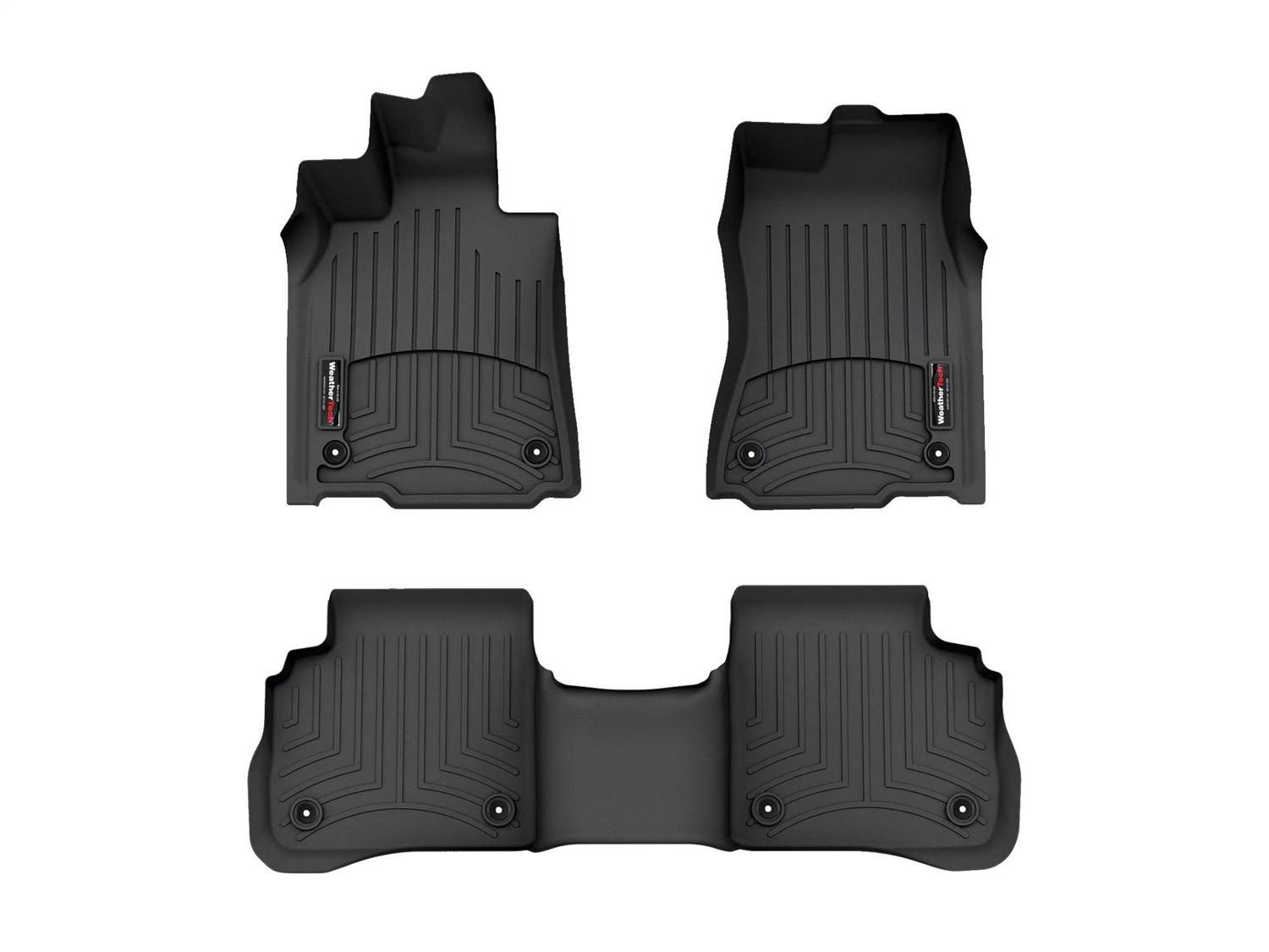 Weathertech - 441681-1-2 - Front and Rear - Floor Mat Set