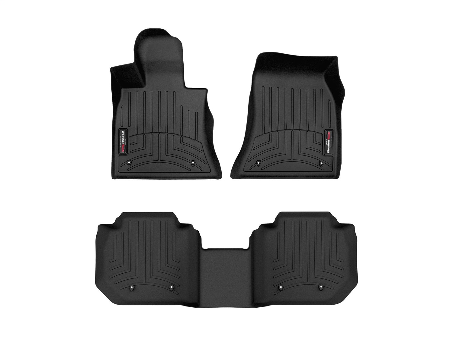 Weathertech - 441687-1-2 - Front and Rear - Floor Mat Set