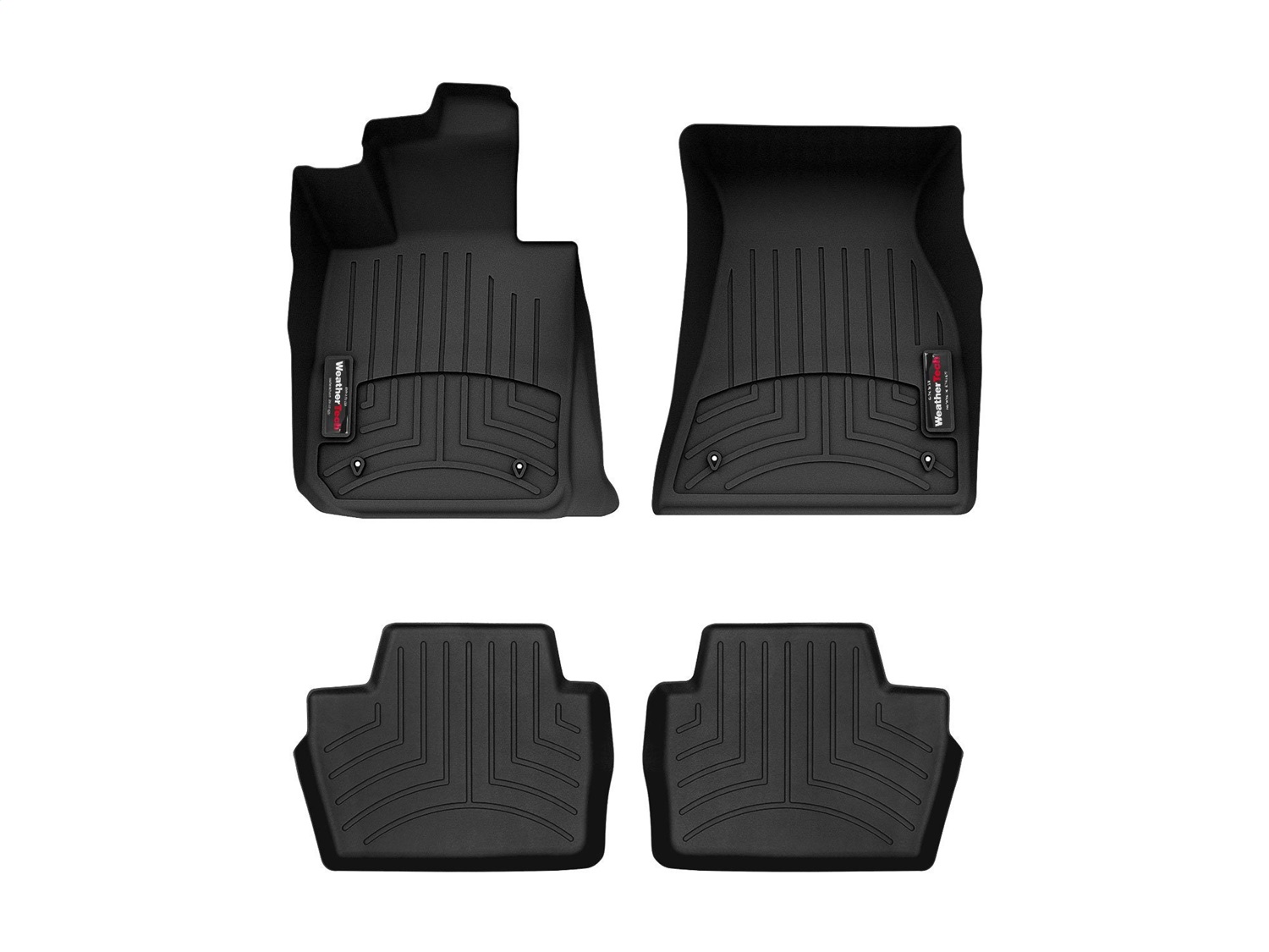 Weathertech - 4416931-4416733 - Front and Rear - Floor Mat Set