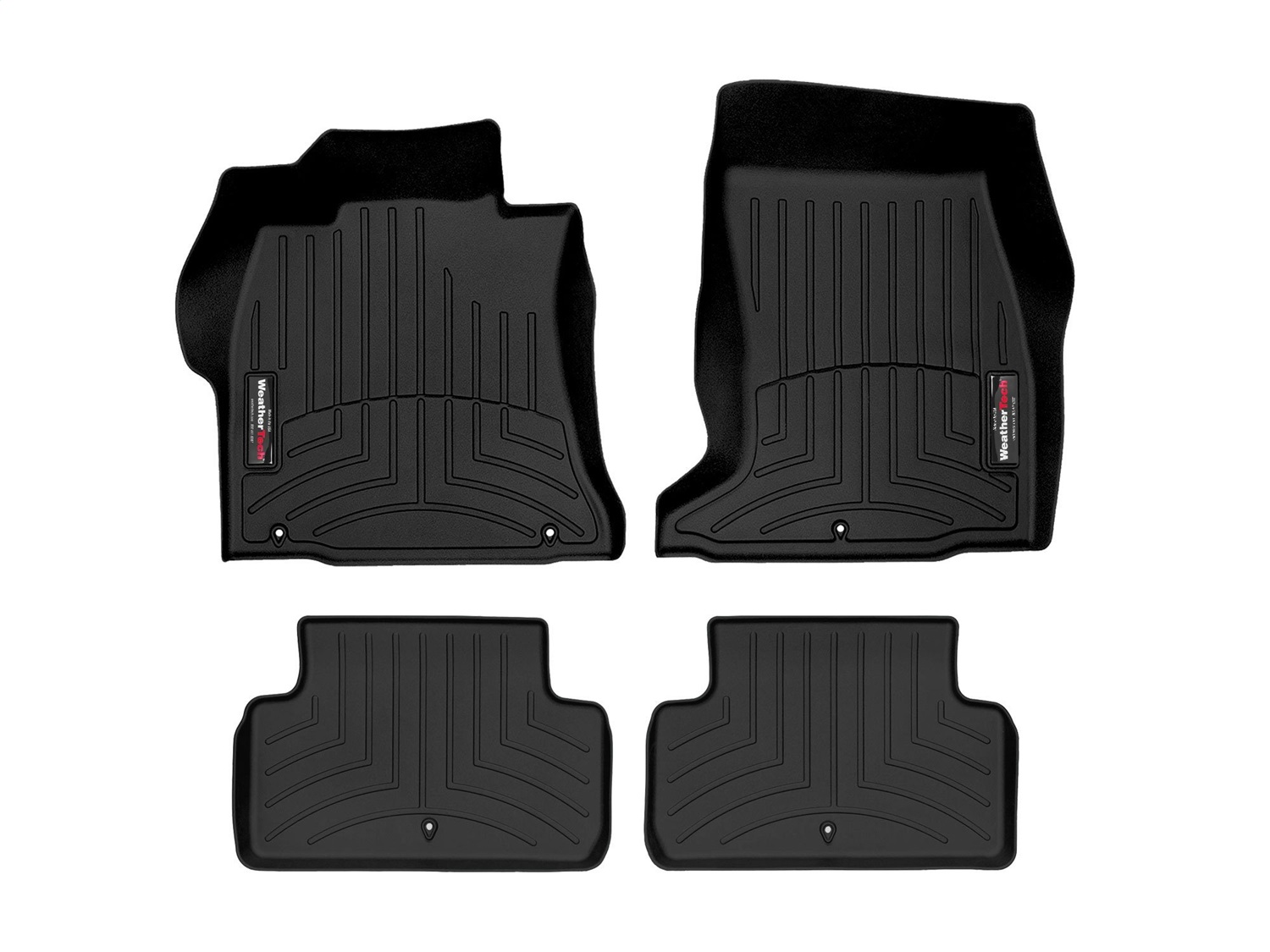 Weathertech - 4416941-4414792 - Front and Rear - Floor Mat Set