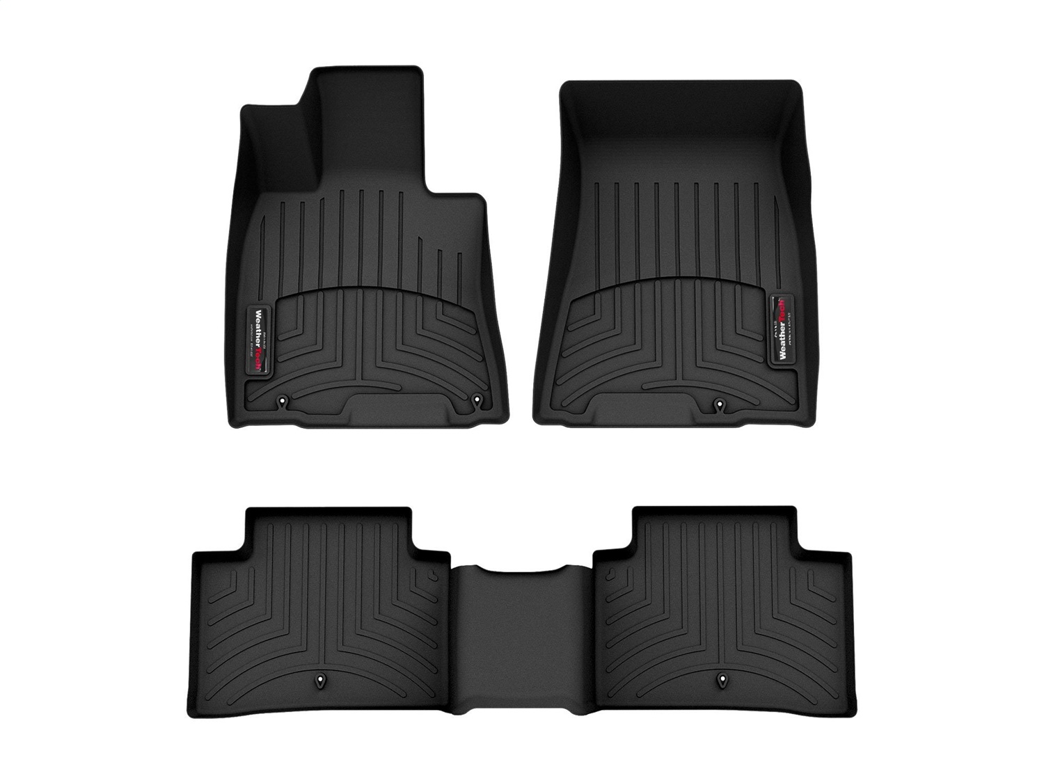 Weathertech - 441697-1-2 - Front and Rear - Floor Mat Set