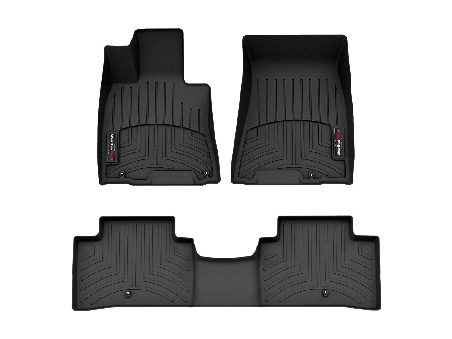 Weathertech - 441697-1-3 - Front and Rear - Floor Mat Set