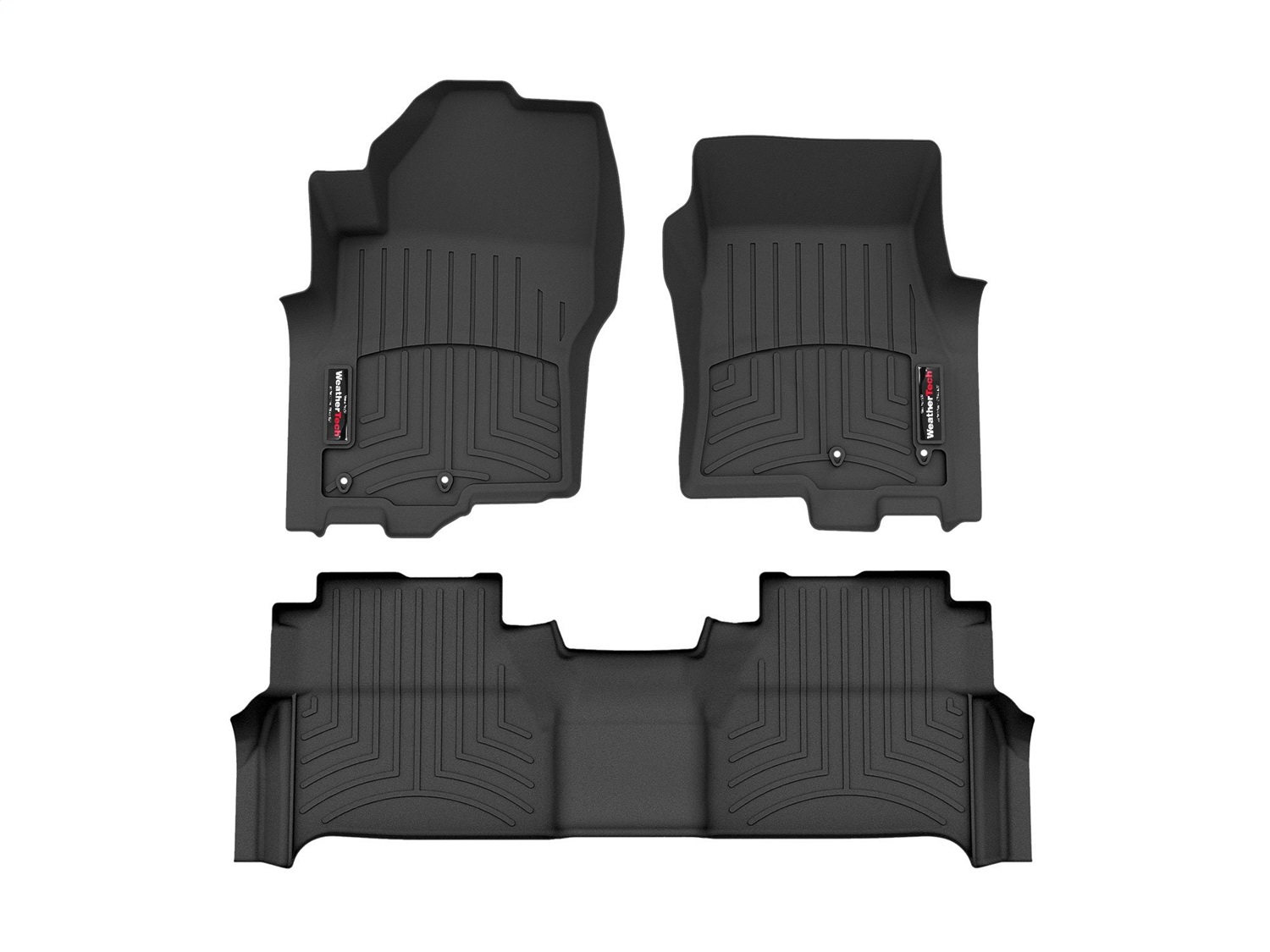 Weathertech - 441705-1-2 - Front and Rear - Floor Mat Set